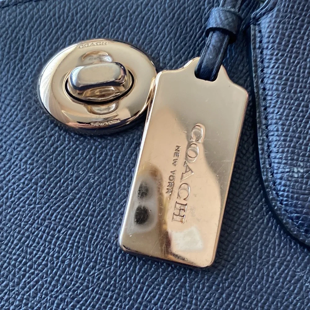 Coach Prince Street Satchel 2-way Leather shoulder/handbag. - Picture 14 of 16